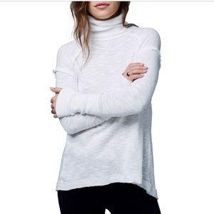 Free People Split Back Turtleneck